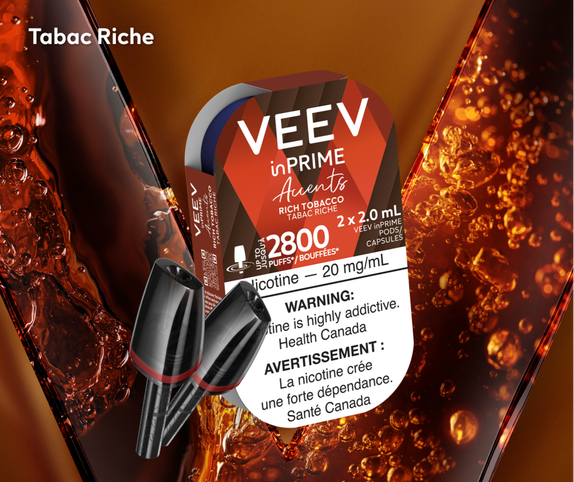 VEEV inPRIME-  Rich Tobacco Pods main