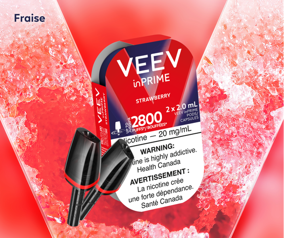 VEEV inPRIME-  Strawberry Pods main