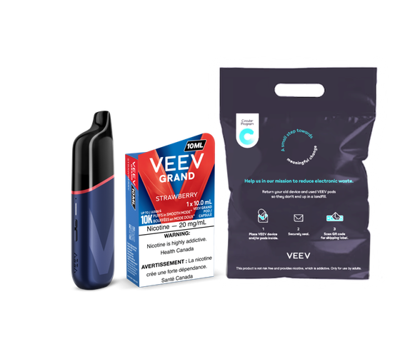 VEEV GRAND Device + 1x 10 mL pod + Circular Bag main