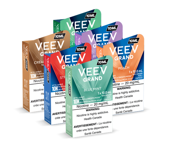 6 packs of VEEV GRAND pods main