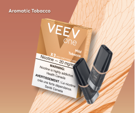 VEEV ONE Mild Tobacco Flavoured Vape Pods