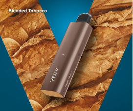 VEEV NOW Toasted Tobacco Flavoured Disposable vape device in 5 mL