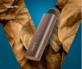 Appareil de vapotage jetable VEEV NOW à saveur Tabac chaud 5 ml
