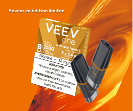 VEEV ONE Balanced Tobacco - Saveur en édition limitée