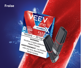 VEEV ONE XTRA – Capsules fraise