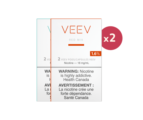 Two packs of VEEV pods