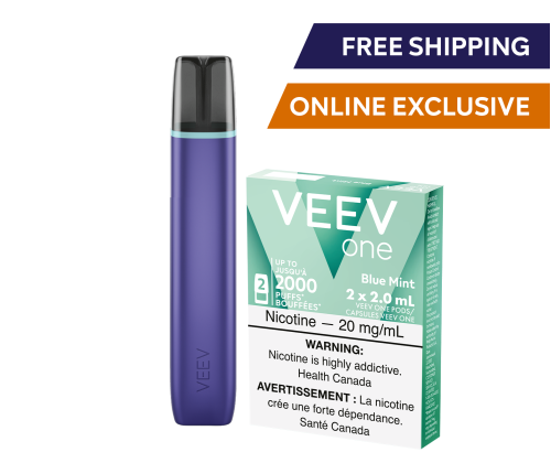 One VEEV ONE vape with one pack of pods