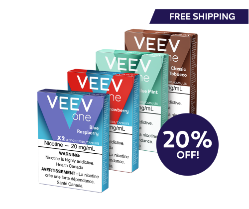 4 Packs of VEEV ONE Pods