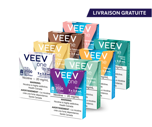 8 paquets de capsules VEEV ONE