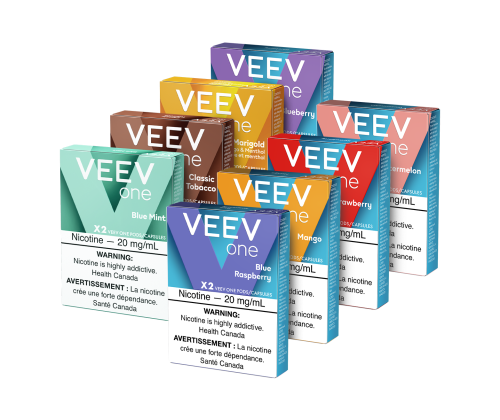 8 paquets de capsules VEEV ONE