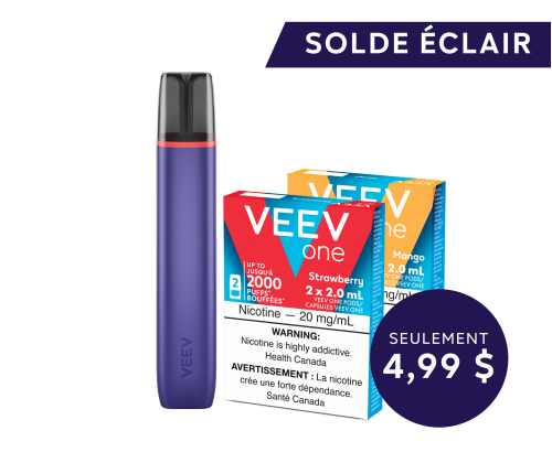 Dispositif VEEV ONE et 2 paquets de pods VEEV ONE 