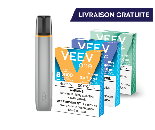 VEEV ONE device and 3 packs of VEEV ONE pods 
