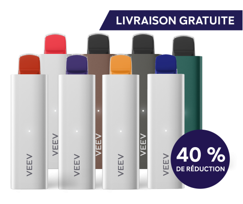 8 VEEV NOW jetables de 5 ml
