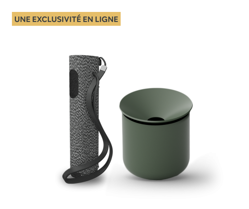 Pochette IQOS ILUMA ONE Sleeve+ et Plateau en plastique