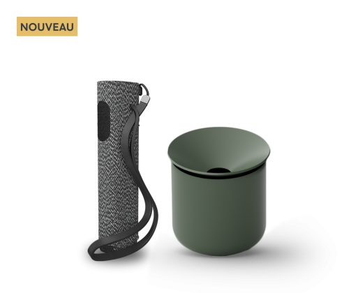 Pochette IQOS ILUMA ONE Sleeve+ et Plateau en plastique