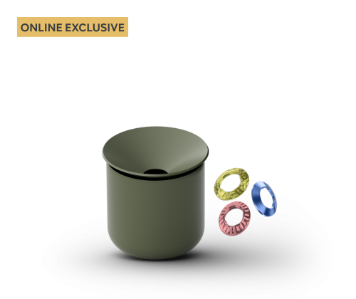 Plastic Tray & Shine Ring Set